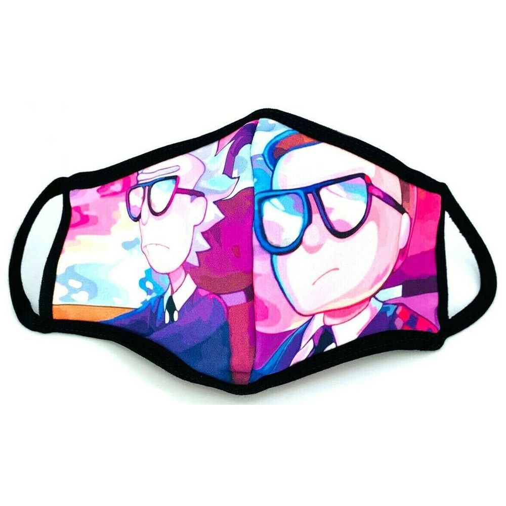 Rick and Morty Face Mask